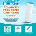 thumbnail image 2 of Hurricane 3 Pack HF9419-01 Advanced Pool and Spa Filter Cartridge Replacement, 2 of 12