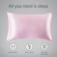 thumbnail image 4 of CHAO Funda de almohada de satén para cabello y piel, paquete de 2, fundas de almohada de tamaño estándar, estilo 25, 4 of 5