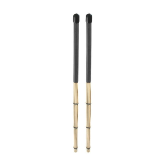 TISHITA Baguettes en Bambou pour Créer un Son Léger Cadeaux pour Adultes Longueur 15.75 Pouces Baguettes de Tambour pour Performance Acoustique Rock Band Noir