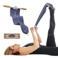 thumbnail image 1 of Correa de estiramiento CASTLE FLEXX con mangos de corcho para yoga, 1 of 8