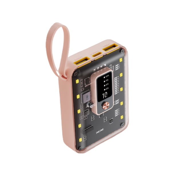 Mini Kit de Carcasa Bearachild para Banco de Energía 10000 mAh Rosa