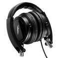 thumbnail image 2 of Frisby FHP-910 Compact On-Ear Stereo Headphones with Foldable Design, In-Line Microphone, Passive Noise Isolation, 3.5mm Jack, For PC, Laptop & Mobile - Black, 2 of 6