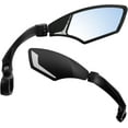 thumbnail image 4 of NEW Handlebar Bike Mirror HD Blast Glass Lens HFMR (left) Ca, 4 of 8