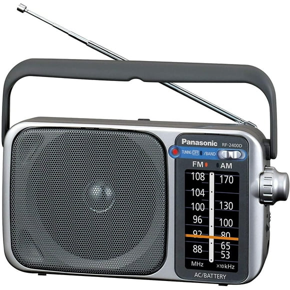 Radio AM FM Panasonic Bocina integrada 10cm RF-2400D