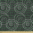 thumbnail image 2 of Ambesonne Abstract Fabric by the Yard Upholstery, Modern Whirlpools, 1 Yard, Dark Purple Pale Grey, 2 of 5