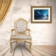 thumbnail image 3 of Pablo De, Juan 14x11 Gold Ornate Wood Framed with Double Matting Museum Art Print Titled - Una Grieta Azul., 3 of 4