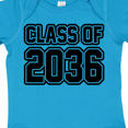 thumbnail image 4 of Inktastic Class of 2036 in Black Outlined Text Boys or Girls Baby Bodysuit, 4 of 5