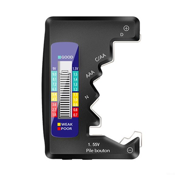 Battery Tester Battery Power Detector Digital Display Battery Voltage Measurer