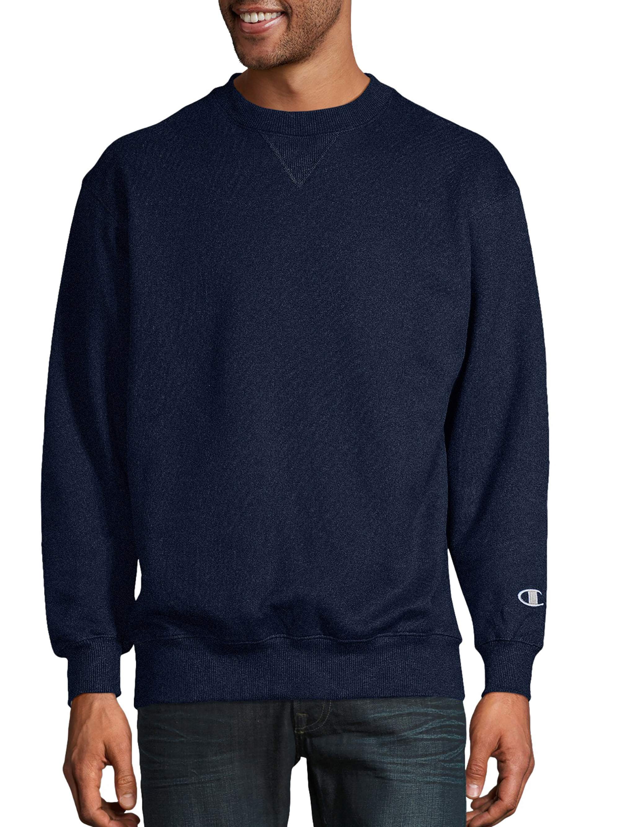 Champion Men Sweatshirt Hoodie Fleece Cotton Max Pullover New York City Black XL