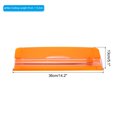 thumbnail image 2 of Unique Bargains 12 Inch Paper Cutter, A4 Size Portable Paper Trimmer Slicer Scrapbooking Tool with Cutter Head Blade, Orange, 2 of 7