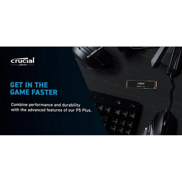 Crucial P5 Plus 1TB M.2 2280 PCI-Express 4.0 x4 NVMe 3D Internal