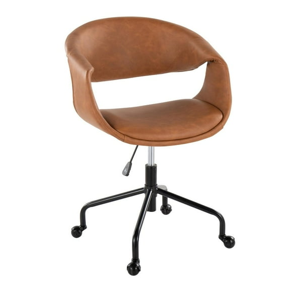 LumiSource Curvo Upholstered 4-Star Task Chair