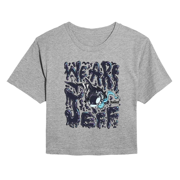 Marvel Rivals - We Are Jeff - Juniors Cropped Graphic T-Shirt
