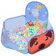 thumbnail image 1 of Kids Ball Pit Ball Tent Toddler Ball Pit with Basketball for Children (Blue Fawn), 1 of 3