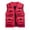 Red, variant on Multi Pocket Work Vest for Men Breathable Mesh Liner Utility Vest Lightweight Quick Dry Cargo Vest for Outdoor Photography Work Red S