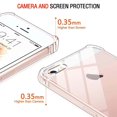 thumbnail image 4 of Shockproof Soft Clear Silicone Case For iPhone 5 5s SE 2016 6 7 8 Plus XS XR 11Pro Max 12 13 14 Thin Transparent Back Cover, 4 of 4