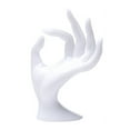 thumbnail image 2 of D-GROEE OK Hand Form Jewelry Display Holder Female Mannequin Hand Jewelry Display Holder Stand Support for Bracelets Necklaces Rings Watches, for Home Organization and Trade Shows, 2 of 7