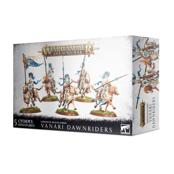 Warhammer: Age of Sigmar Lumineth Realm-Lords Vanari Dawnriders