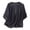 Navy, variant on Under $25 Womens Blouses 3/4 Sleeve Linen T-Shirts Crew Neck Solid Color Tops Fashion Going Out Clothes Summer Vacation Outfits Trendy Light Violet T-Shirts, M
