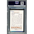 thumbnail image 2 of Willie Mays Autographed 1986 C.C.C. 1951 Bowman Reprint Rookie Card San Francisco Giants #366/1951 PSA/DNA #85209048, 2 of 2