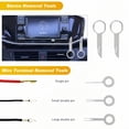 thumbnail image 6 of BAKIBO Auto Trim Removal Tool Kit, 19 Pcs No Scratch Pry Tool Set for Car Panel and Dashboard Removal, Includes Door Panel Tool, Push Rivets, Car Clips, Essential for Interior Trim Work, Red, 6 of 8