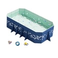 thumbnail image 3 of Piscinas de bola de piscina no inflables de juego portátil Pets de la bañera sobre el suelo para fiestas al aire libre verano al aire libre, 3 of 8