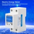thumbnail image 4 of Electric Meter Energy Meter Power Meter Electric Energy Meter Single Phase Energy Meter Multifunctional Electric Meter Single Phase Digital Power Voltage Current Energy Meter, 4 of 8