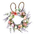 thumbnail image 1 of Xingzhi Easter Wreath Garland Colored Eggs Indoor Outdoor Spring Wreath Rabbit, 1 of 5