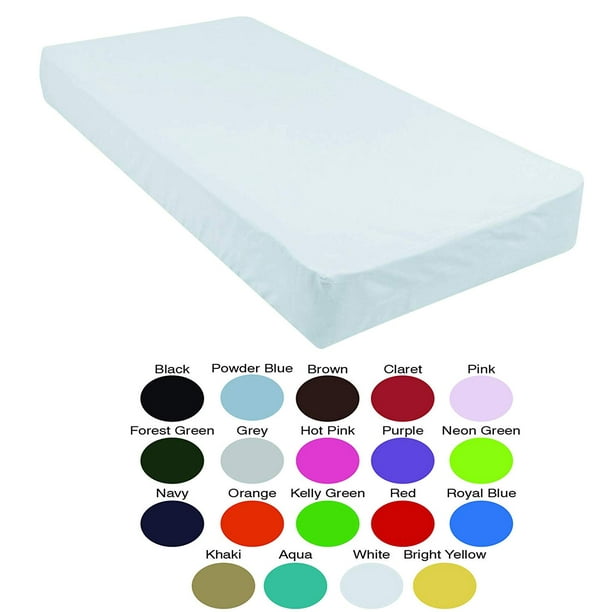 Gilbins Cot Size 30" x 75" Fitted Sheet, Made of Ultra Soft Cotton