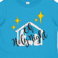 thumbnail image 4 of Inktastic Oh Holy Night Christmas Nativity with Yellow Stars Boys or Girls Toddler T-Shirt, 4 of 5