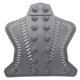 thumbnail image 1 of Dispositivo de tracción corrector de vértebra lumbar masajeador de alivio de disco lumbar gris, 1 of 8