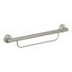 thumbnail image 1 of Moen LR2350DBN - Barra de agarre de seguridad para baño de 24 pulgadas con práctica barra de toallas, níquel cepillado, 1 of 9
