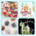 thumbnail image 4 of 6 Inch 100 Pieces Acrylic Lollipop Sticks Clear Acrylic Rods for Cake Ice Reusable Sticks for Cake Topper/100Pcs Transparent Acrylic Lollipop Sticks Cake Decoration, 4 of 5