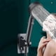 thumbnail image 4 of Shower Head Water Saving Black 5 Mode Adjustable High Pressure Shower One-key Stop Water Massage Eco Shower Bathroom Accessories Set, 4 of 5