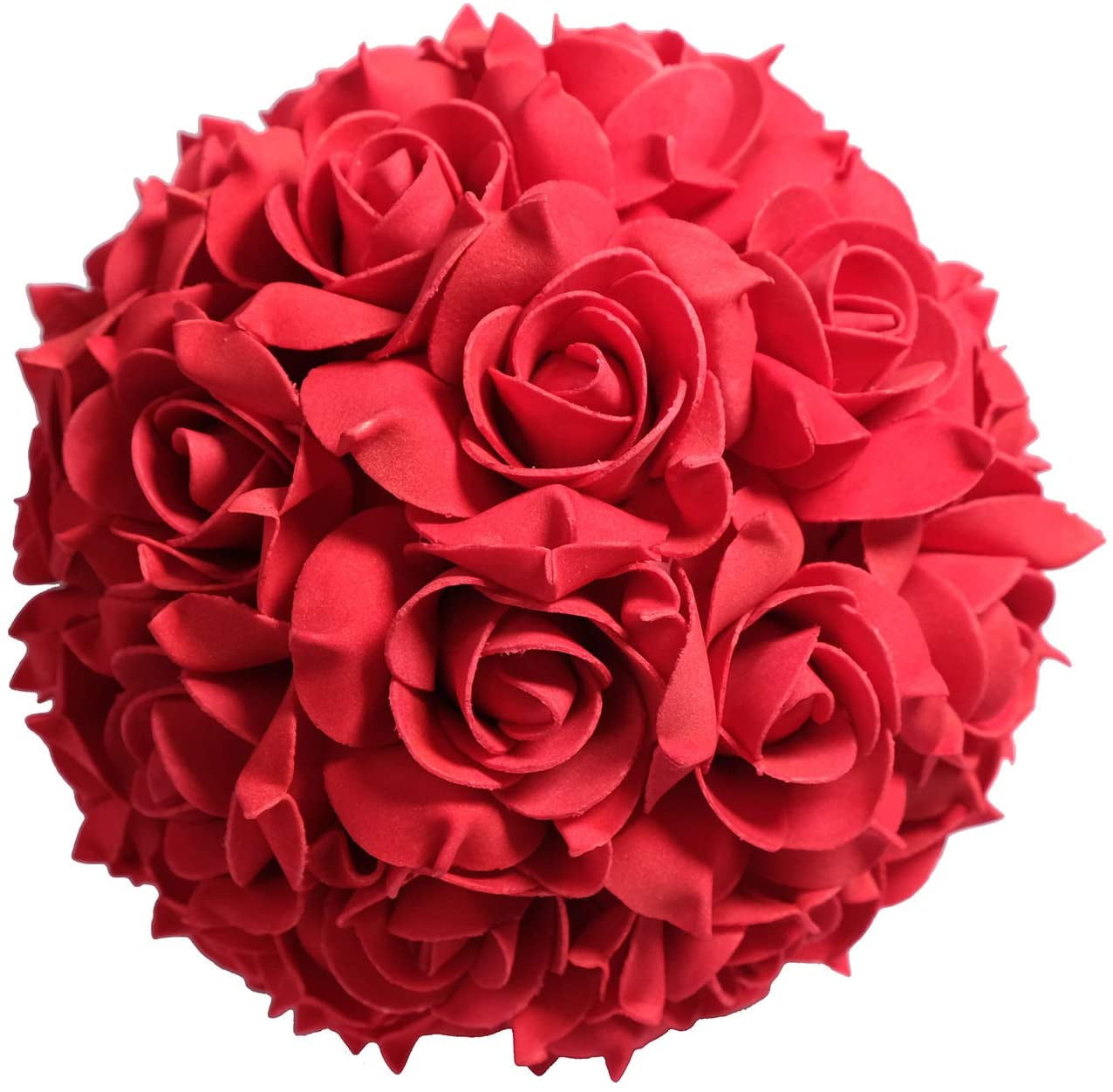 leaveforme 7.87 Inches Artificial Flowers Roses, Kissing Flower Balls