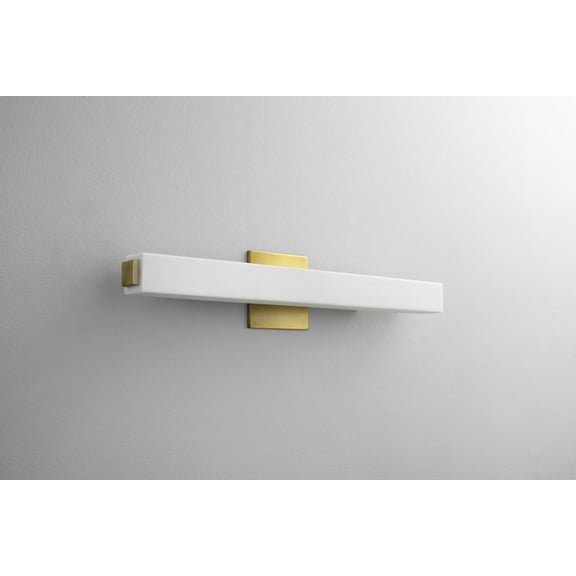 Oxygen Lighting 3-537 1 Light 24-1/4" Wide Integrated Led Bath Bar - Brass