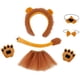 thumbnail image 4 of Conjunto de accesorios para disfraz de león para niñas, diadema con orejas multifuncional, suave y reutilizable. Disfraz de 30 cm, 4 of 9