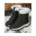 thumbnail image 4 of Women Winter Warm Shoes Waterproof Comfortable Mid Calf Outdoor Snow Boots, 4 of 5