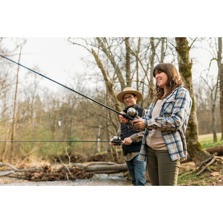 Zebco 33 Spincast Reel and Fishing Rod Combo, 6-Foot 2-Piece