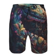 thumbnail image 3 of Fotbe Colorful Patterned Snake Trajes de Baño Estampados para Hombre, Shorts de Verano de Secado Rápido, Ropa de Playa, Bañadores-Small, 3 of 6