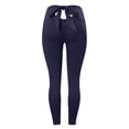 thumbnail image 5 of Workout Shorts for Women Fashion Running Leggings Pure Color Elastic Fitness Pant With Bowknot Yoga Pants, 5 of 8