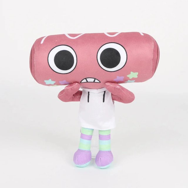 Dandy's World peluche Goob Pebble Dandys World Plushie juego de terror relleno suave lindo almohada muñeca juguete para niños regalos