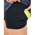 thumbnail image 5 of Little Donkey Andy Women's Athletic Skort Skirts UPF 50+ Quick Dry Golf Tennis Causal Skirt with Pockets Black Floral XL, 5 of 7