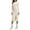 Off-White, variant on PrettyGuide Women's Mock Neck Sweater Dress Long Sleeve Fall Winter Ribbed Knit Bodycon Slit Midi Dress with Button