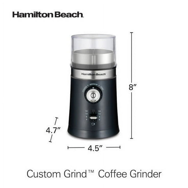 Hamilton Beach 4.5oz Electric Coffee Grinder For Beans, Spices