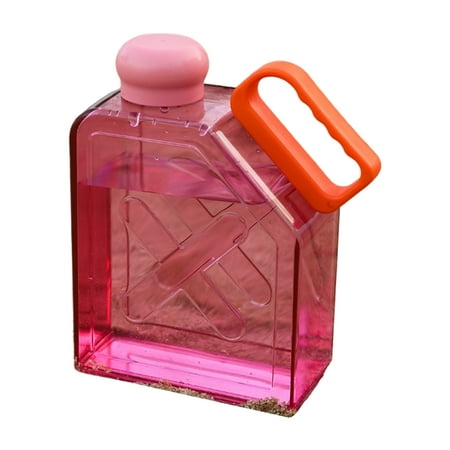 

SunHLX 1L Drinking Bottle Convenient Reusable Large Capacity Square Macaron Color Water Bottle for Outdoor