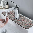 thumbnail image 7 of Sikiie Daisies Flowers Splash Guard for Sink Faucet-1 PC Super Absorbent Fast Drying Mat Sink Gadgets-Splash Guard for Kitchen, Sink Mat, 7 of 7