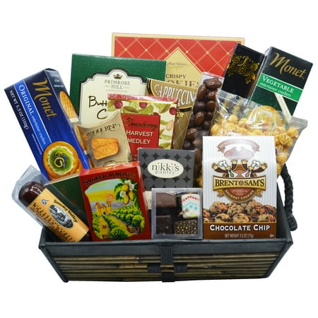 Deluxe Warm Holiday Greetings Gift Basket