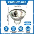 thumbnail image 2 of HIBIBUD 4Pcs GU5.3 Halogen Light Bulbs,35W 12V MR16 Candle Warmer Lamp Bulb,2 Pin Light Bulb for Candle Warmer Lamp,Light Bulb for Candle Warmer Lamp Scented Lamps,Oil Warmers, 2 of 7