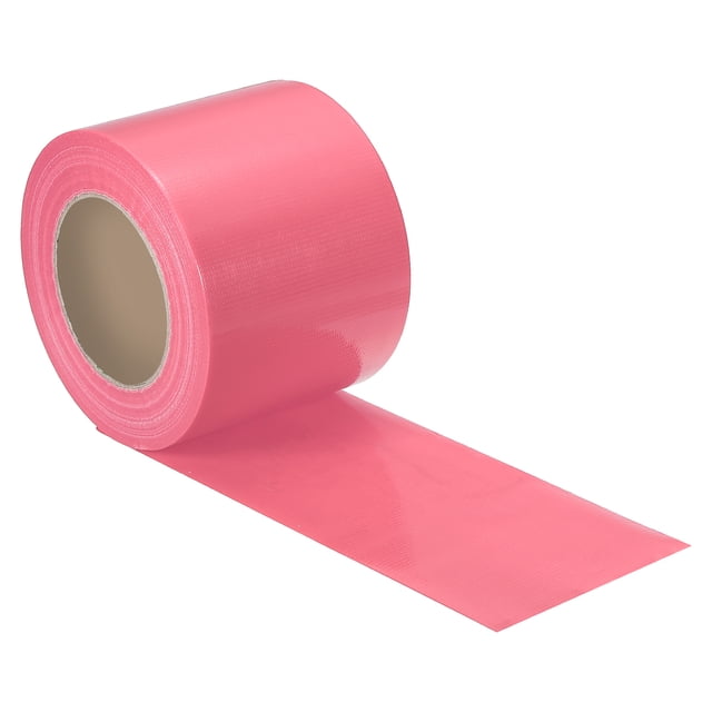 Uxcell Ruban Gaffer 3 Pouces x 55 Verges Ruban Gaffer Imperméable Sans Résidu Rose
